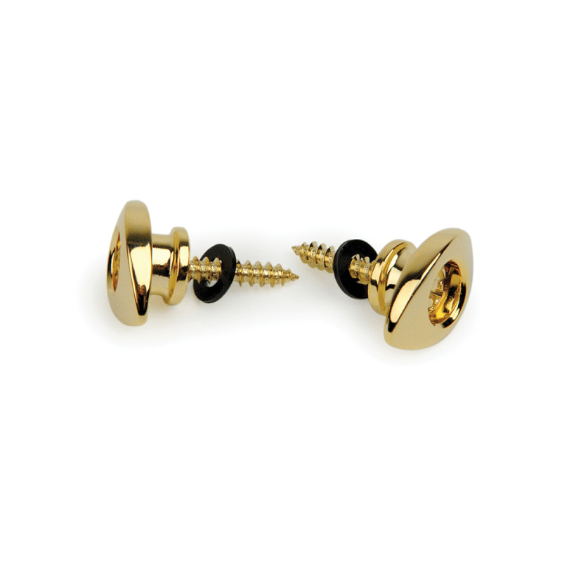 Daddario Elliptical End Pins PWEEP302 Gold