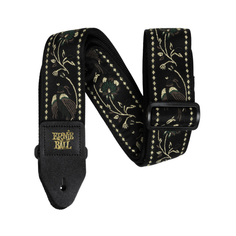 Ernie Ball Classic Jacquard Black Pleasant Pheasant