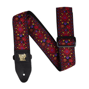 Ernie Ball Classic Jacquard Crimson Royal Bloom