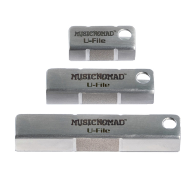 Music Nomad Diamond U File Fret Leveler Pack 3 MN813
