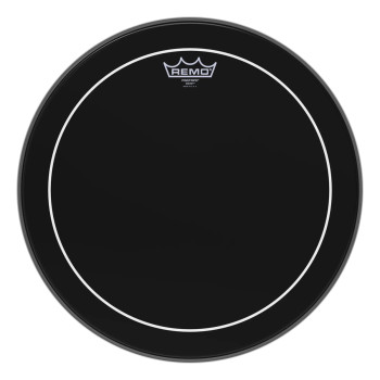 Remo 16'' Pinstripe Ebony