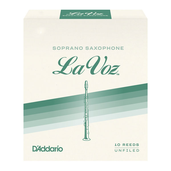 Daddario La Voz Saxofone Soprano Medium Hard (10 Un)