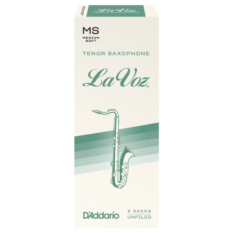 Daddario La Voz Saxofone Tenor Medium Soft (5 Un)