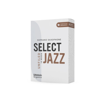 Daddario Organic Select Jazz Unfiled 3.0 Soft