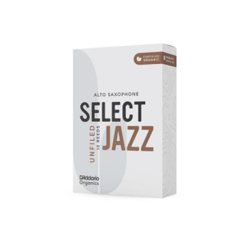 Daddario Organic Select Jazz Unfiled 2.0 Hard