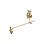SAMBA ESTANTE Trombone 19,5mm Dourado