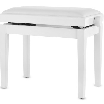 Gewa BANCO PIANO Deluxe Vinil Branco Matte