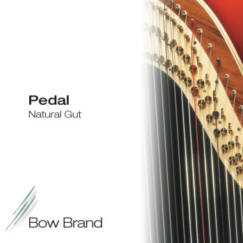 BOW BRAND CORDA HARPA PEDAL 5ª oitava nº29 E/Mi Natural Gut (Tripa)