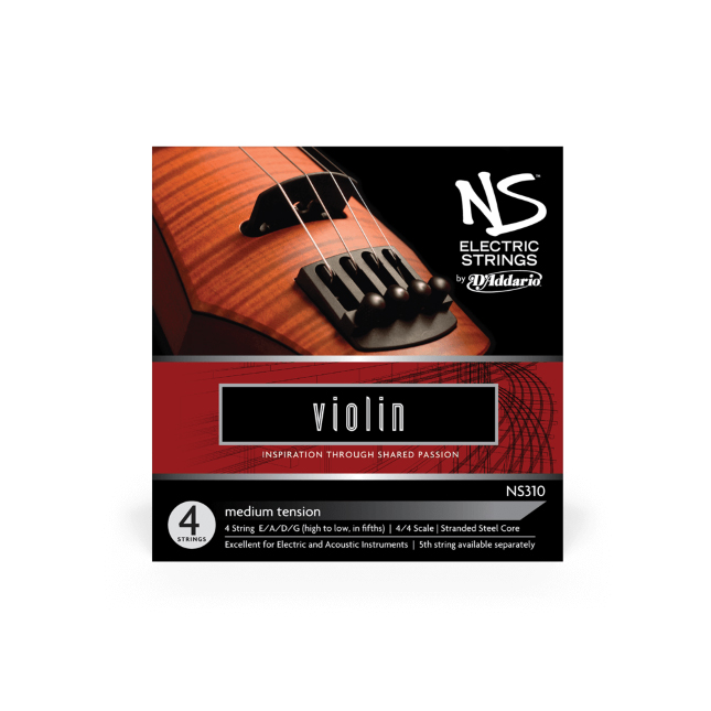 Daddario SET CORDAS VIOLINO 4/4 NS310 Medium Tension