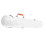 BAM ESTOJO VIOLINO Graffiti Forma Hightech GRAF2002XL Branco/Laranja
