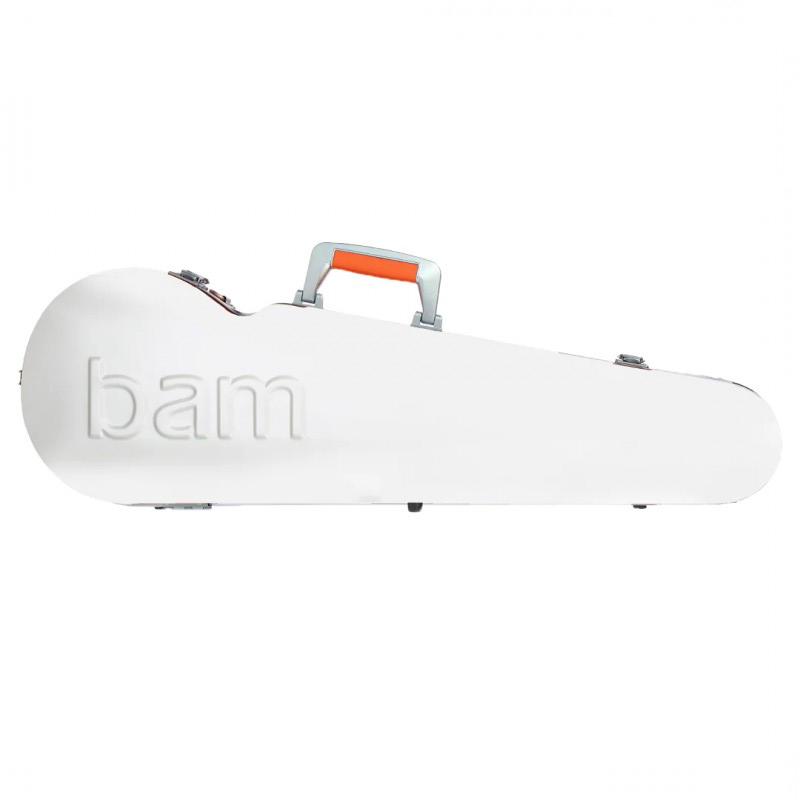 BAM ESTOJO VIOLINO Graffiti Forma Hightech GRAF2002XL Branco/Laranja