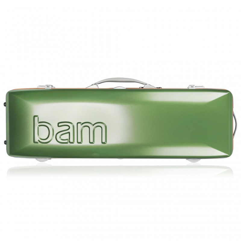 BAM ESTOJO VIOLINO 4/4 Graffiti Hightech GRAF2018XL Verde/Laranja