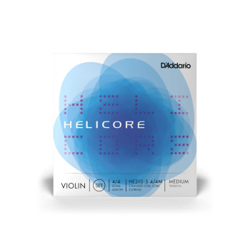 Daddario SET CORDAS VIOLINO HE310 5 4/4M Helicore Medium Tension