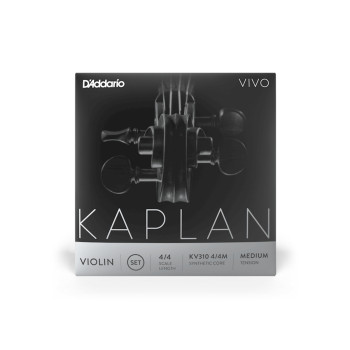 Daddario SET CORDAS VIOLINO KV310 4/4M Kaplan Vivo Medium Tension