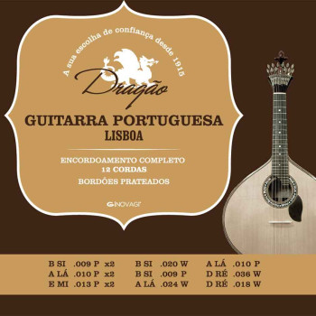 Dragão SET CORDAS Guitarra Portuguesa Lisboa
