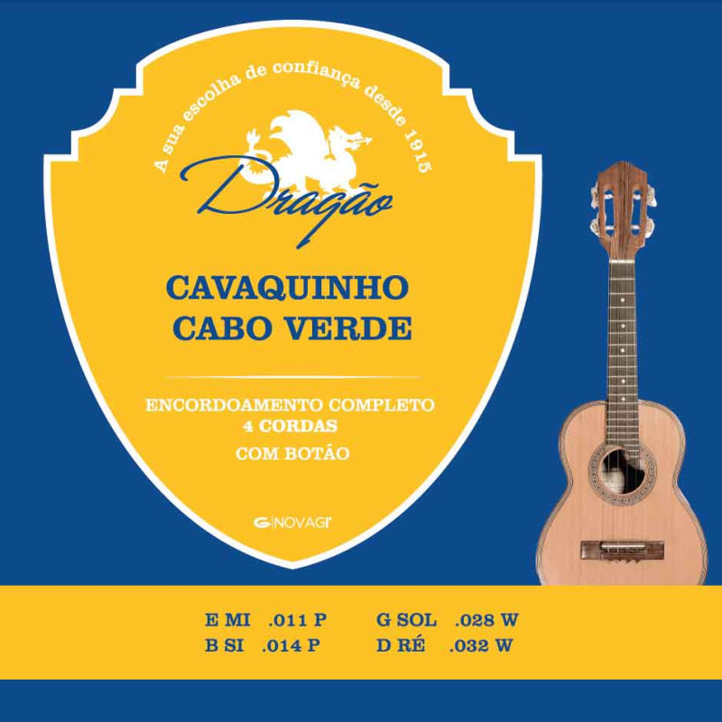 Dragão SET CORDAS Cavaquinho Cabo Verde 061