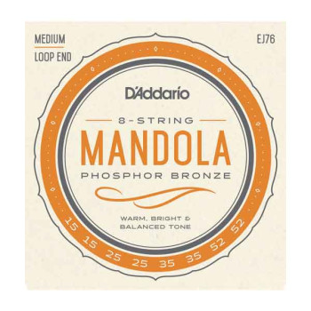 Daddario SET CORDAS Mandola EJ76