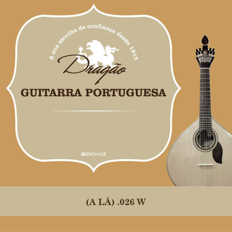 Dragão CORDA GUITARRA PORTUGUESA .026W (A)