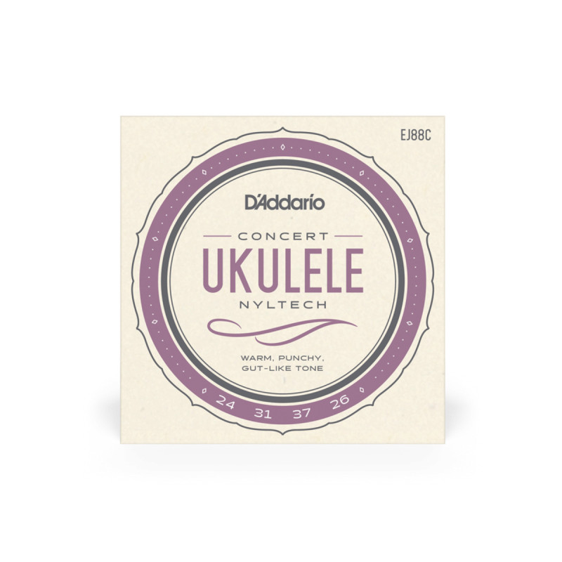 Daddario SET CORDAS UKULELE CONCERTO EJ88C