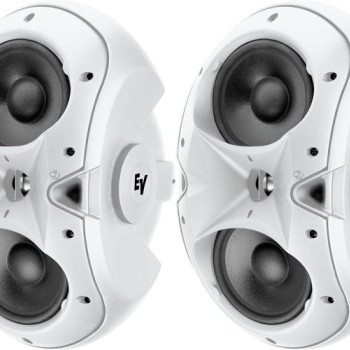 EV Electro Voice PAR COLUNAS Sonorização EVID 4.2 White