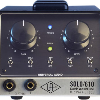 UNIVERSAL AUDIO PREAMP MICROFONE SOLO/610