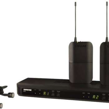 Shure SISTEMA MICROFONE LAPELA BLX188E/CVL