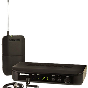 Shure SISTEMA MICROFONE LAPELA BLX14/CVL H8E (518 542 Mhz)