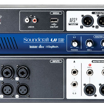 Soundcraft MESA MISTURA Ui12