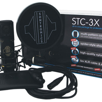 Sontronics PACK MICROFONE STC 3X Black