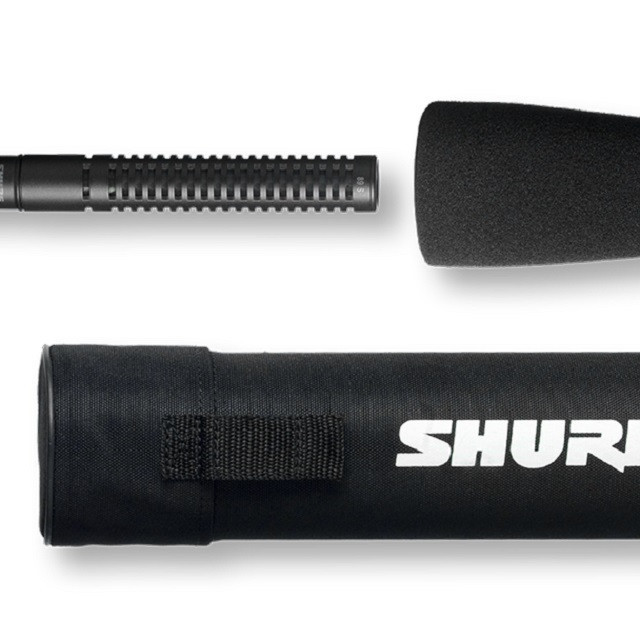 Shure MICROFONE CONDENSADOR SHOTGUN VP89S