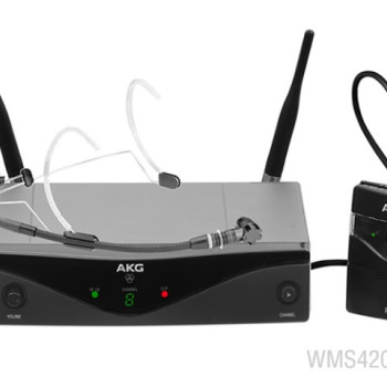 AKG SISTEMA MICROFONE CABEÇA WMS420