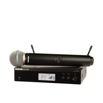 Shure SISTEMA MICROFONE MÃO BLX24RE/Beta 58 H8E