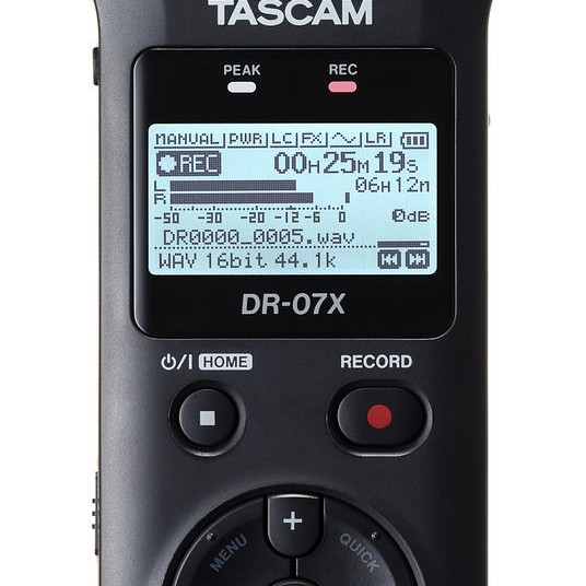 Tascam GRAVADOR PORTATIL DR 07X