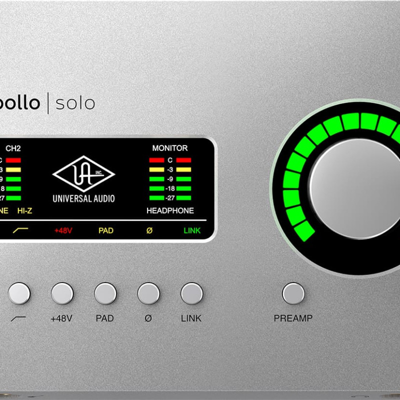 UNIVERSAL AUDIO INTERFACE USB Apollo Solo Heritage Edition