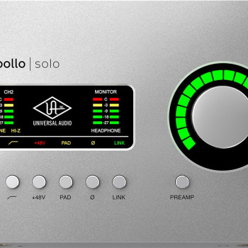 UNIVERSAL AUDIO INTERFACE THUNDERBOLT Apollo Solo TB3 Heritage Edition