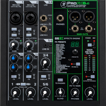 Mackie MESA MISTURA PROFX6V3