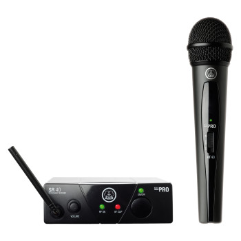 AKG SISTEMA MICROFONE MAO WMS40MINI Vocal Set BD US25A (537.500 MHz)