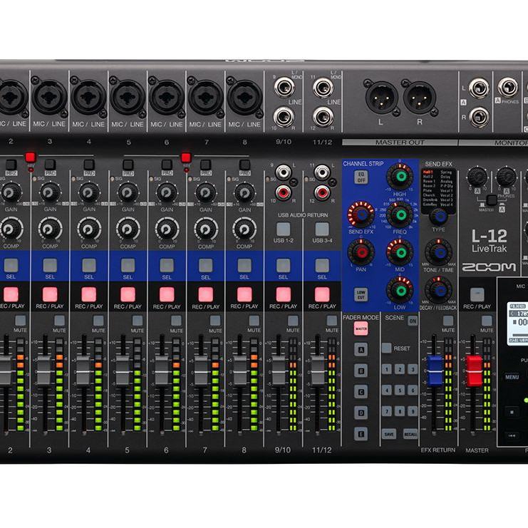 Zoom MESA MISTURA LiveTrak L 12