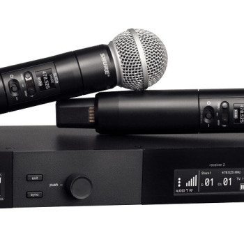 Shure SISTEMA MICROFONE MAO SLXD24DE/SM58 L56 (650 694MHz)