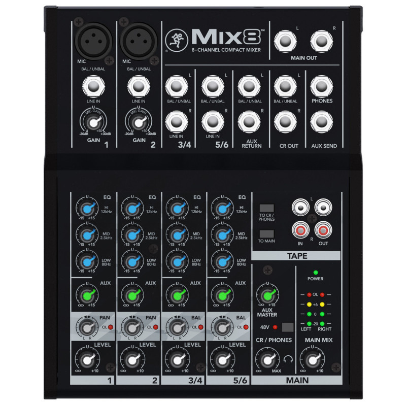 Mackie MESA MISTURA Mix8