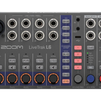 Zoom MESA MISTURA LiveTrak L 6