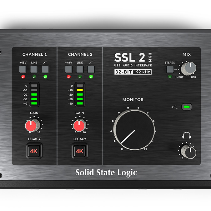 SOLID STATE LOGIC INTERFACE USB SSL 2 MKII