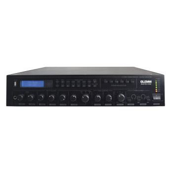 GLEMM AMPLIFICADOR LINHA PAA240DAB 100V 240W   5 Zonas