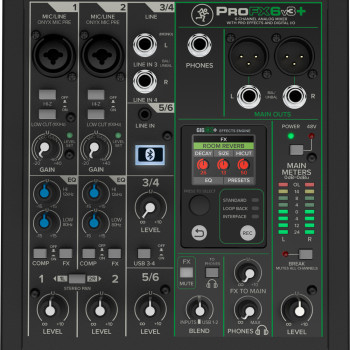 Mackie MESA MISTURA ProFX6v3+