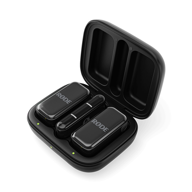 Rode SISTEMA MICROFONE LAPELA Wireless Micro USB C Black