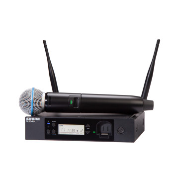 Shure SISTEMA MICROFONE MÃO GLXD24RPE/B58 Z4