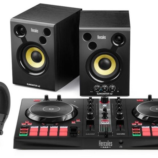 Hercules DJ PACK CONTROLADOR DJ Essentials Kit