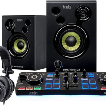 Hercules DJ PACK CONTROLADOR Starter Kit