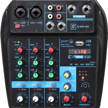 Oqan MESA MISTURA MIXER Q MINI USB MIXER