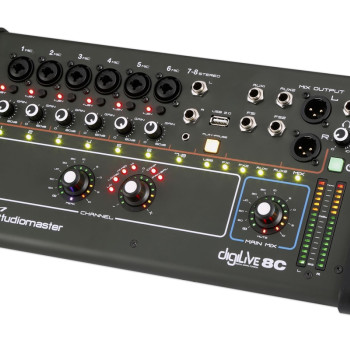 Studiomaster MESA MISTURA DIGITAL DigiLive 8C